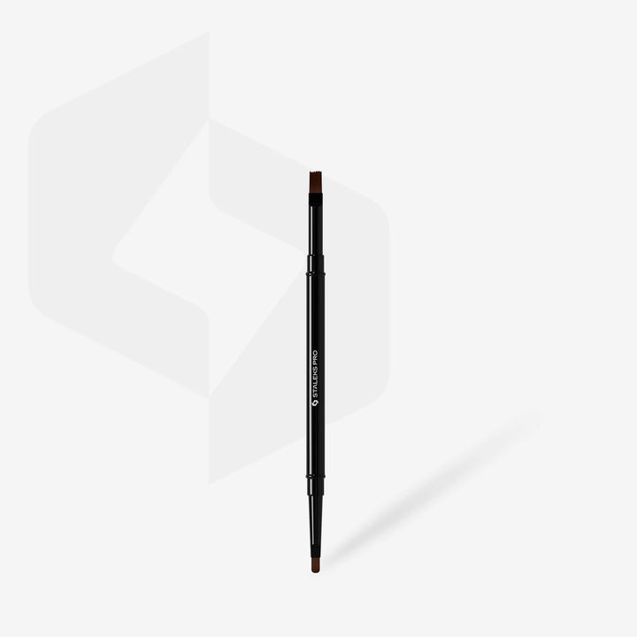Staleks PRO Doppelseitiger Pinsel — Doppelseitiger Nagelkunstpinsel