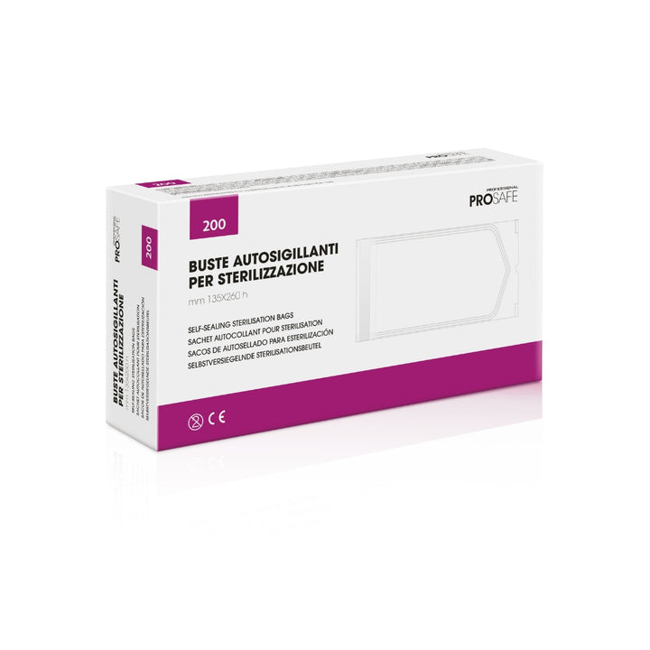 Sachets Autoscellants Stérilisation 135x260mm — 200 pcs | ProSafe