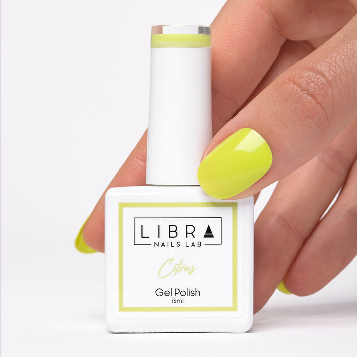 Esmalte en gel "Cítricos" sin HEMA ni TPO, 15 ml