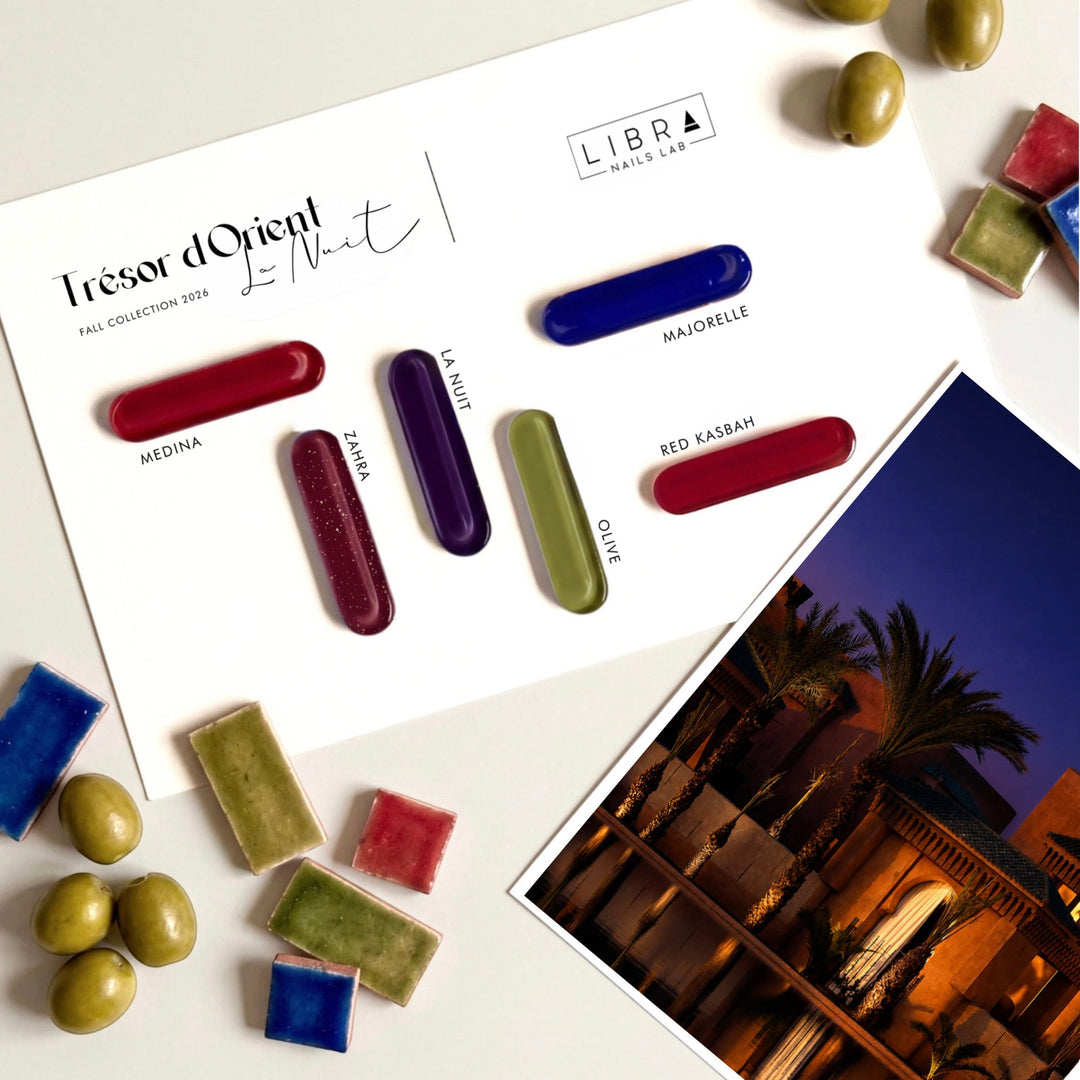 Trésor d'Orient – La Nuit, coffret 6 pièces – Libra Nails Lab