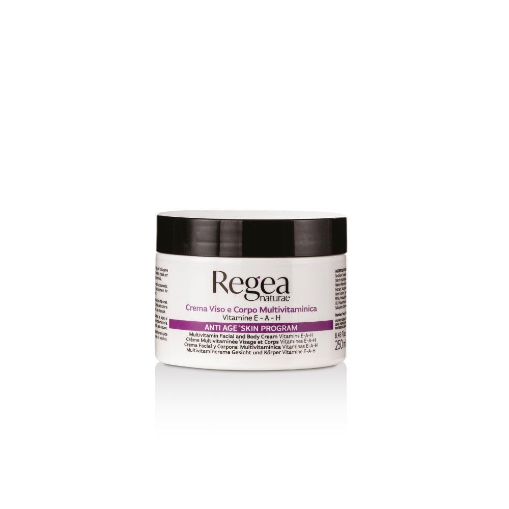 Crème Visage & Corps Multivitaminée – Vitamines E - A - H 250 ml - Xanitalia - Elegance Beauty Suisse