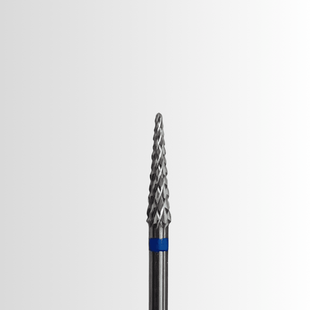Embout Petit Cône en Carbure - Grain Moyen 6mm - Elegance Beauty Suisse
