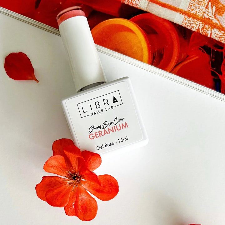 Geranium - Strong Base Cover HEMA/TPO free - 15ml - Elegance Beauty Suisse