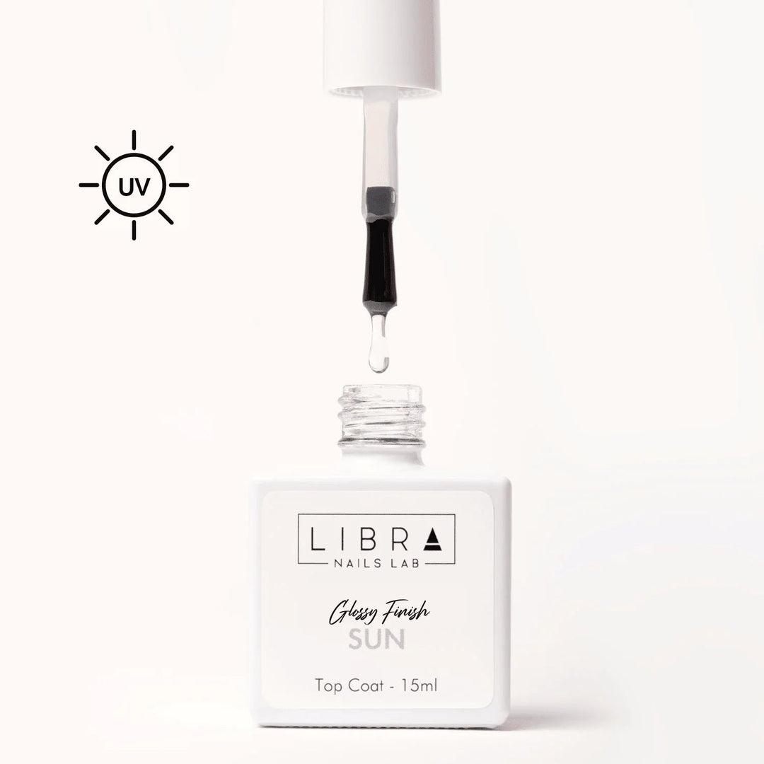 Glossy Finish Sun - No Wipe Top Coat HEMA/TPO free - Elegance Beauty Suisse