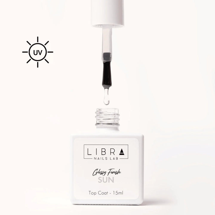 Glossy Finish Sun - No Wipe Top Coat HEMA/TPO free - Elegance Beauty Suisse