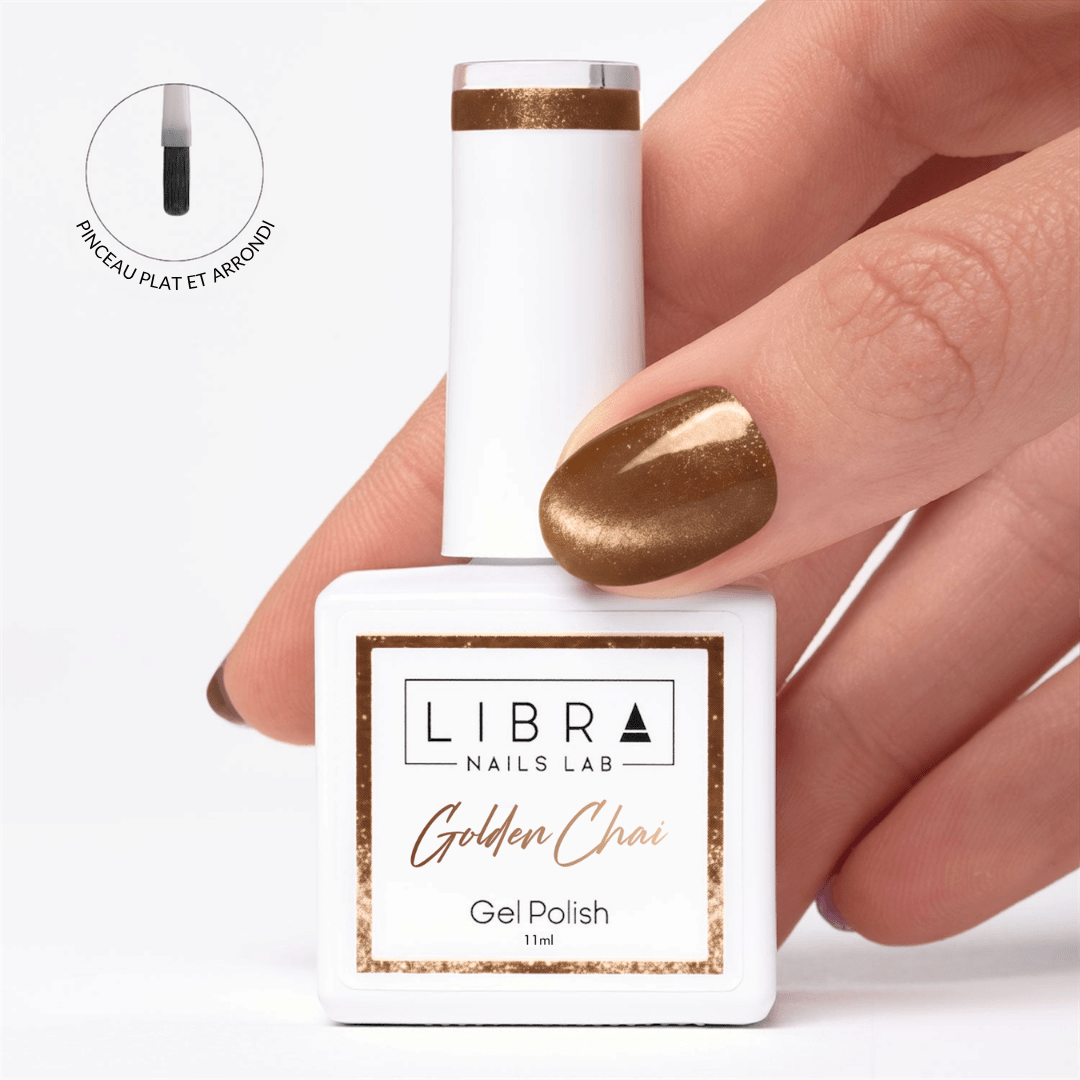 "Golden Chai" - CAT EYE Gel Polish 11ml - Elegance Beauty Suisse