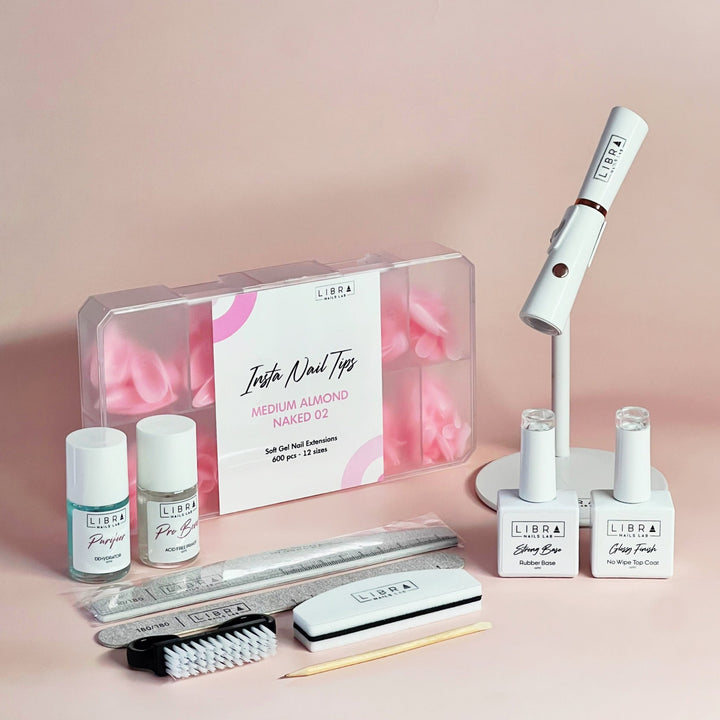 Kit Insta Nail System - Medium Almond NAKED 05 - Elegance Beauty Suisse