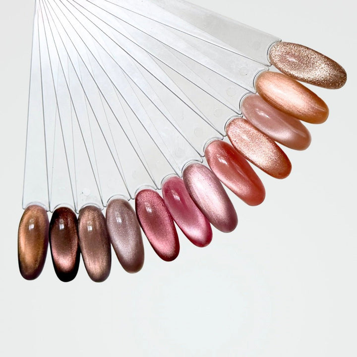 "LATE OCTOBER" - Cat's Eyes Collection - Collection complète (12pcs) - Elegance Beauty Suisse