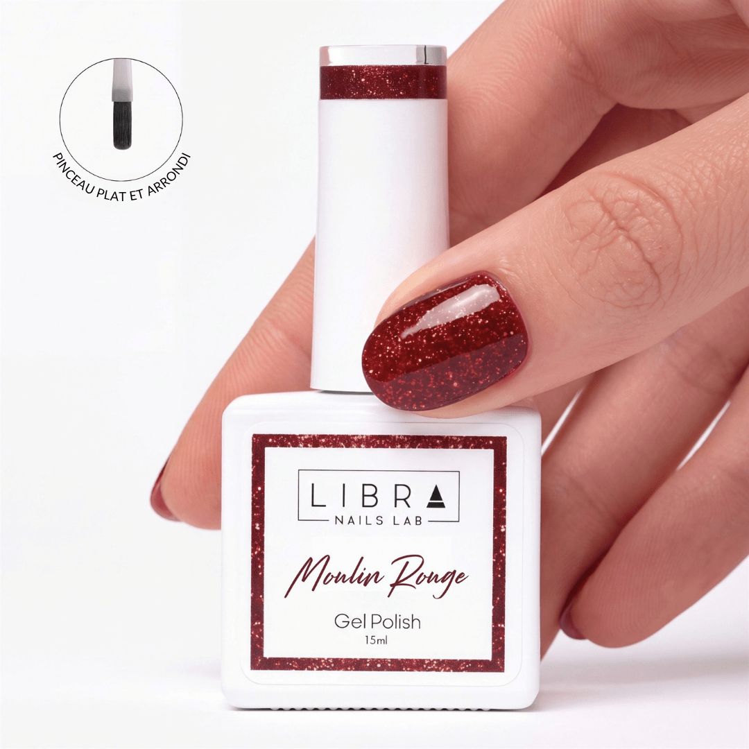 "Moulin Rouge" - HEMA/TPO free Gel Polish 15ml - Elegance Beauty Suisse