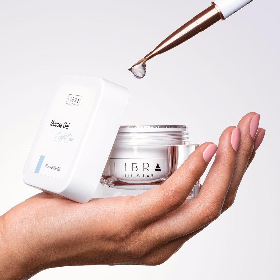 MOUSSE GEL - Crystal Clear - 50ml HEMA/TPO free - Elegance Beauty Suisse