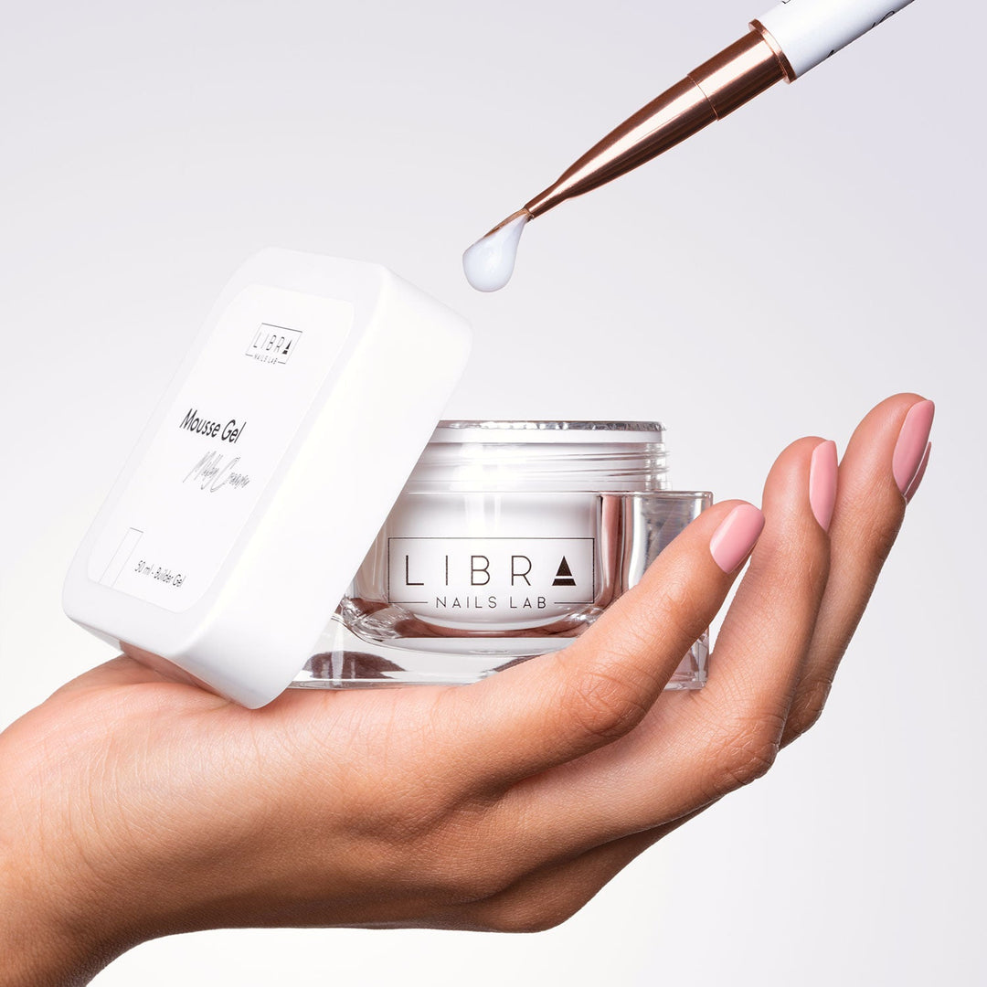 MOUSSE GEL - Milky Cream - 50ml HEMA/TPO free - Elegance Beauty Suisse