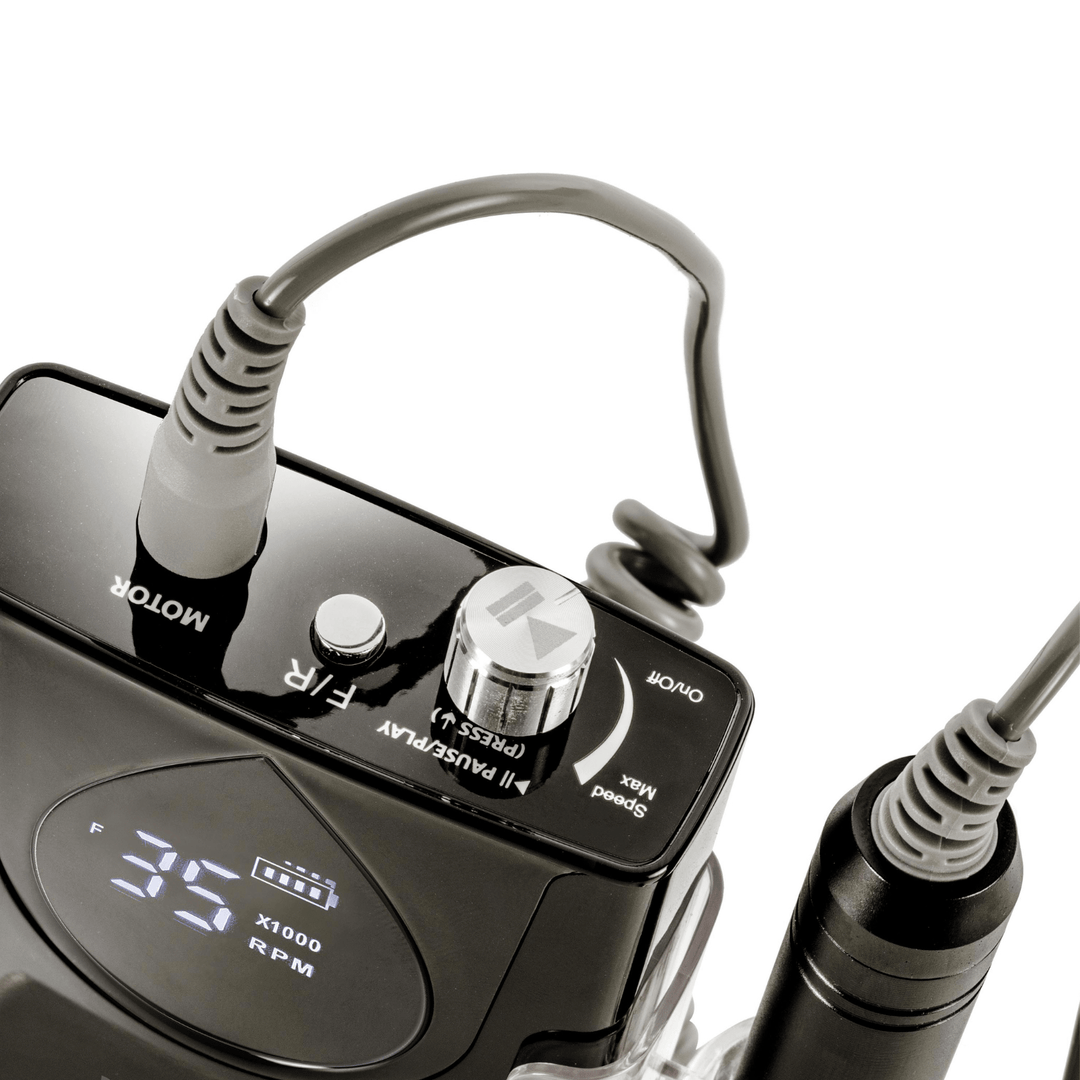 Ponceuse BLACK PRO Portable 35’000 tours – Brushless & pro - Xanitalia - Elegance Beauty Suisse