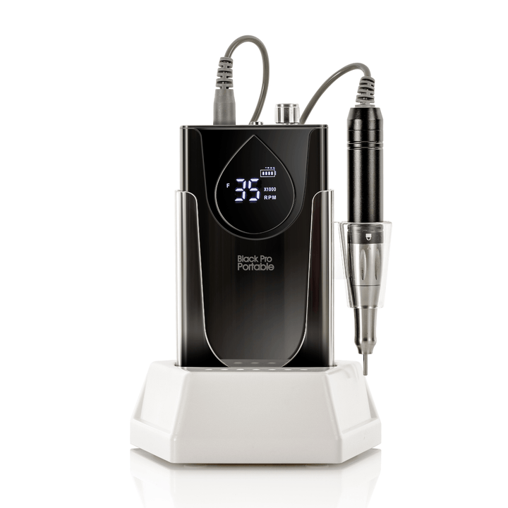 Ponceuse BLACK PRO Portable 35’000 tours – Brushless & pro - Xanitalia - Elegance Beauty Suisse