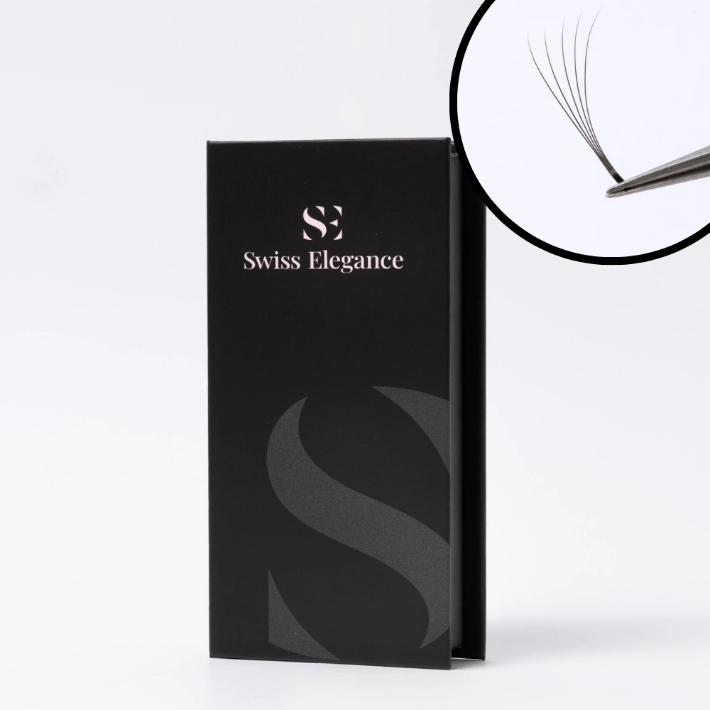 Premade Fans Sharp Stem - Bouquets pré - faits cils volume rapide - Swiss Elegance - Elegance Beauty Suisse