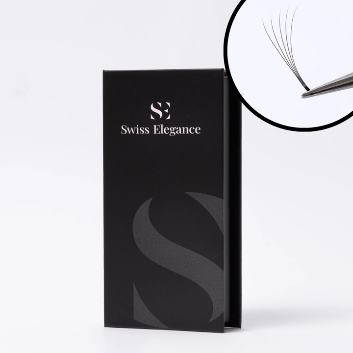 Premade Fans Sharp Stem - Bouquets pré - faits cils volume rapide - Swiss Elegance - Elegance Beauty Suisse