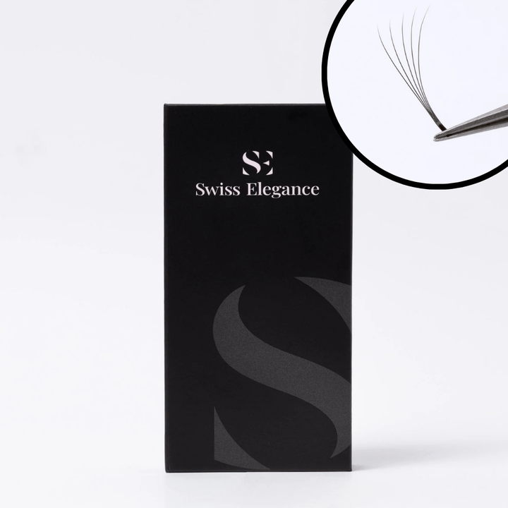 Premade Fans Sharp Stem - Bouquets pré - faits cils volume rapide - Swiss Elegance - Elegance Beauty Suisse