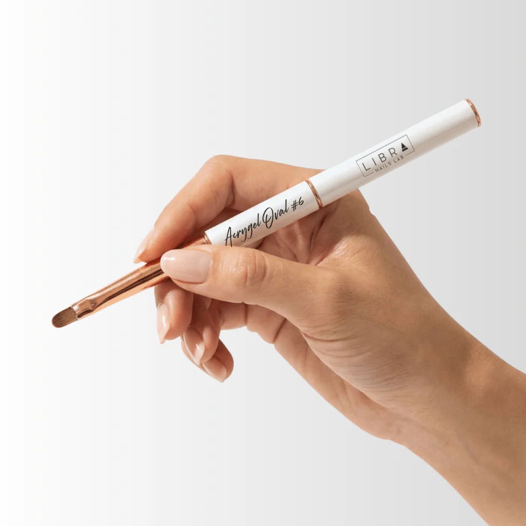Premium Gel Brush - Acrygel Oval 6 - Elegance Beauty Suisse