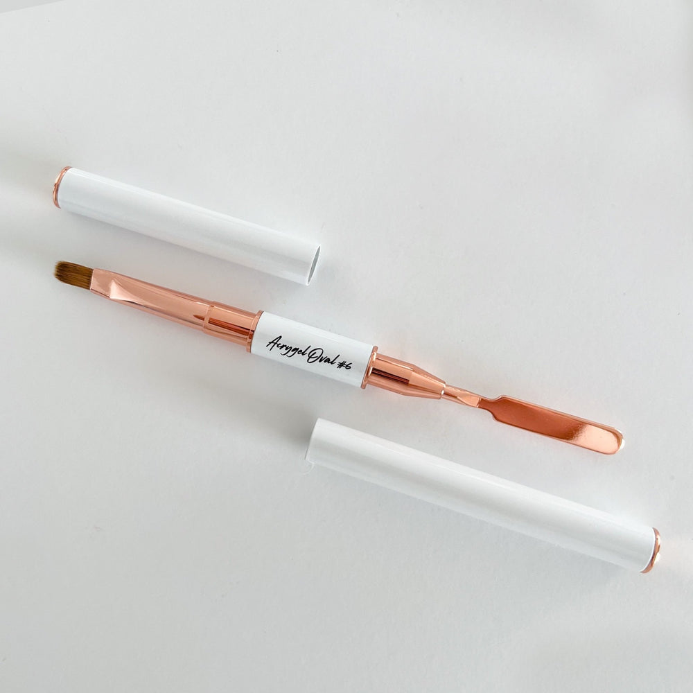 Premium Gel Brush - Acrygel Oval #6 - Elegance Beauty Suisse
