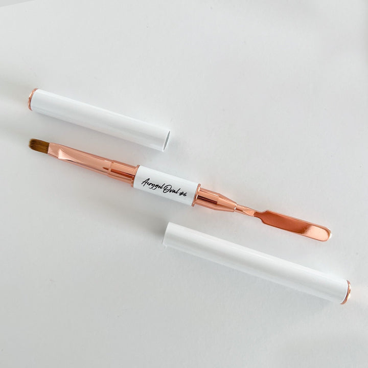 Premium Gel Brush - Acrygel Oval #6 - Elegance Beauty Suisse