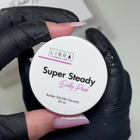 Super Steady - Dolly Pink - High Viscosity Builder Gel - 30ml HEMA/TPO free