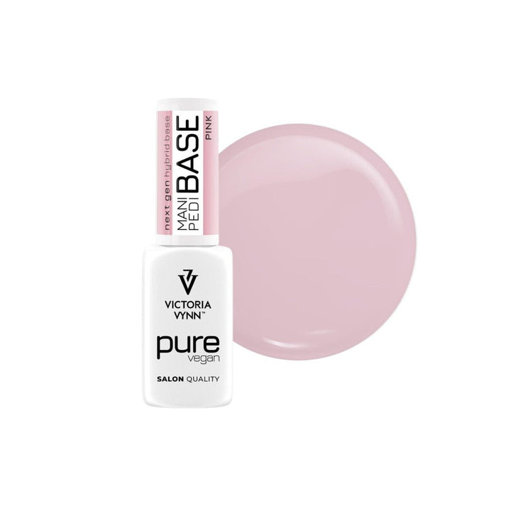 PURE VEGAN MANI PEDI BASE VICTORIA VYNN Pink 8 ml - Elegance Beauty Suisse
