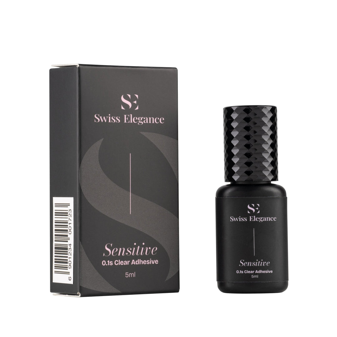 Sensitive Adhesive 5 ml – Colle extensions cils hypoallergénique - Swiss Elegance - Elegance Beauty Suisse