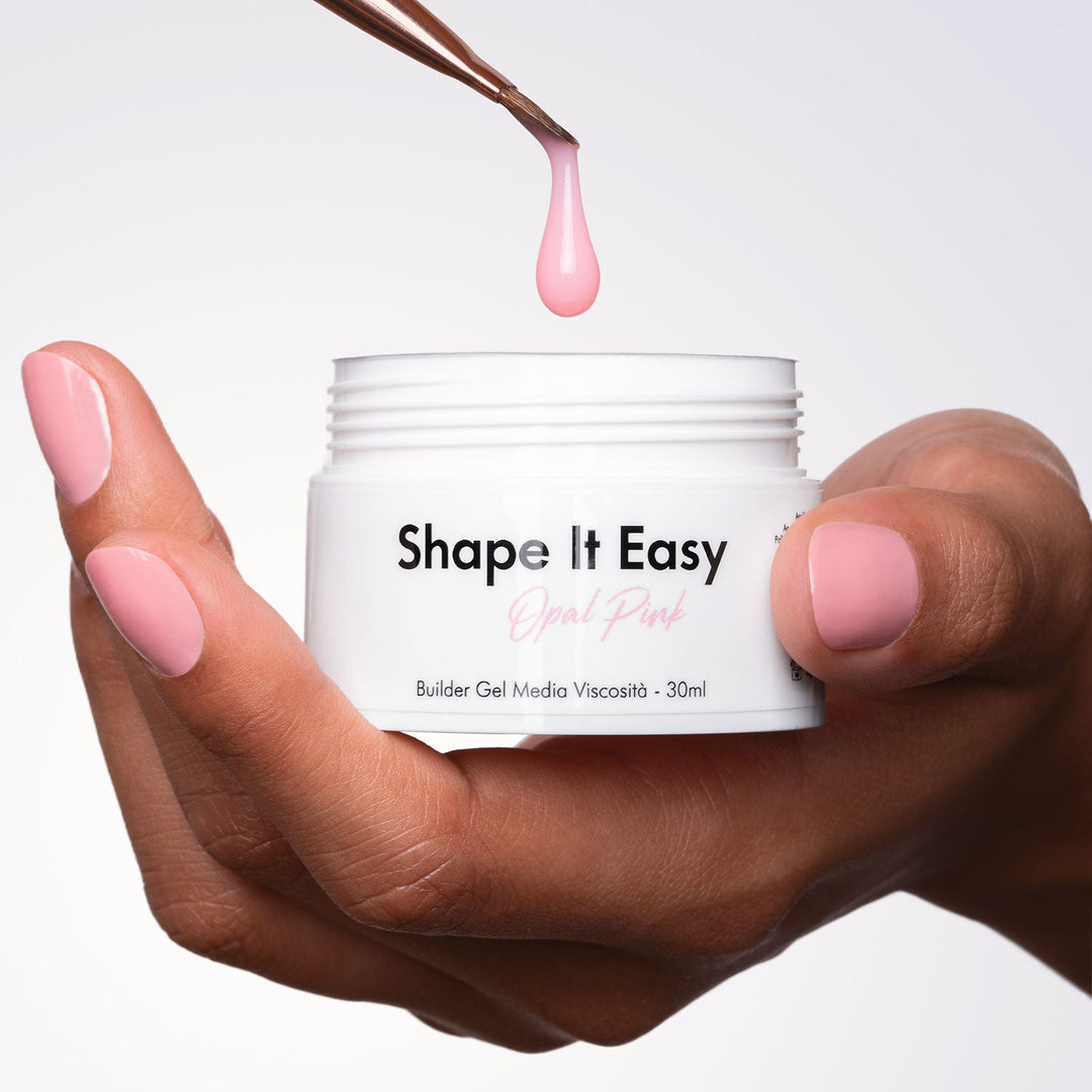 Shape It Easy - Opal Pink - Medium Viscosity Builder Gel - 30ml HEMA/TPO free - Elegance Beauty Suisse