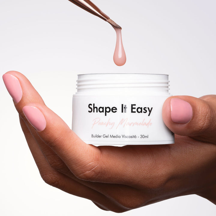 Shape It Easy - Peachy Marmelade - Medium Viscosity Builder Gel - 30ml HEMA/TPO free - Elegance Beauty Suisse