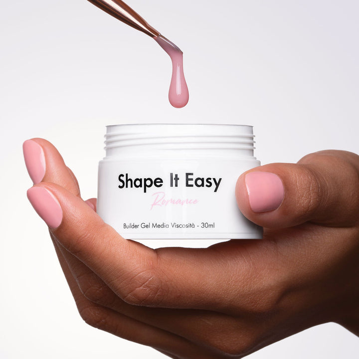Shape It Easy - Romance - Medium Viscosity Builder Gel - 30ml HEMA/TPO free - Elegance Beauty Suisse
