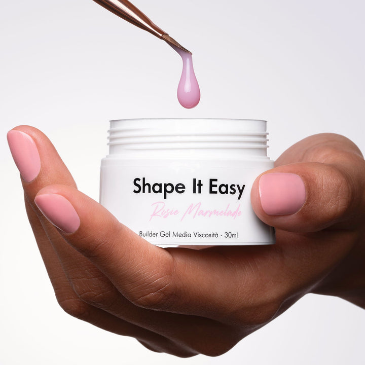 Shape It Easy - Rosie Marmelade - Medium Viscosity Builder Gel - 30ml HEMA/TPO free - Elegance Beauty Suisse
