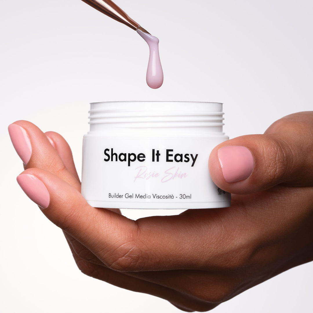 Shape It Easy - Rosie Skin - Medium Viscosity Builder Gel - 30ml HEMA/TPO free - Elegance Beauty Suisse