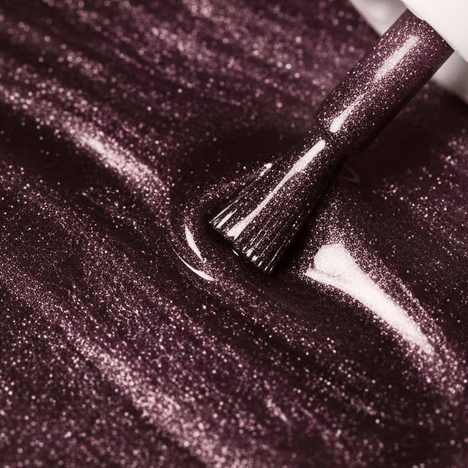 "Sparkle Mocha" - CAT EYE Gel Polish - Elegance Beauty Suisse