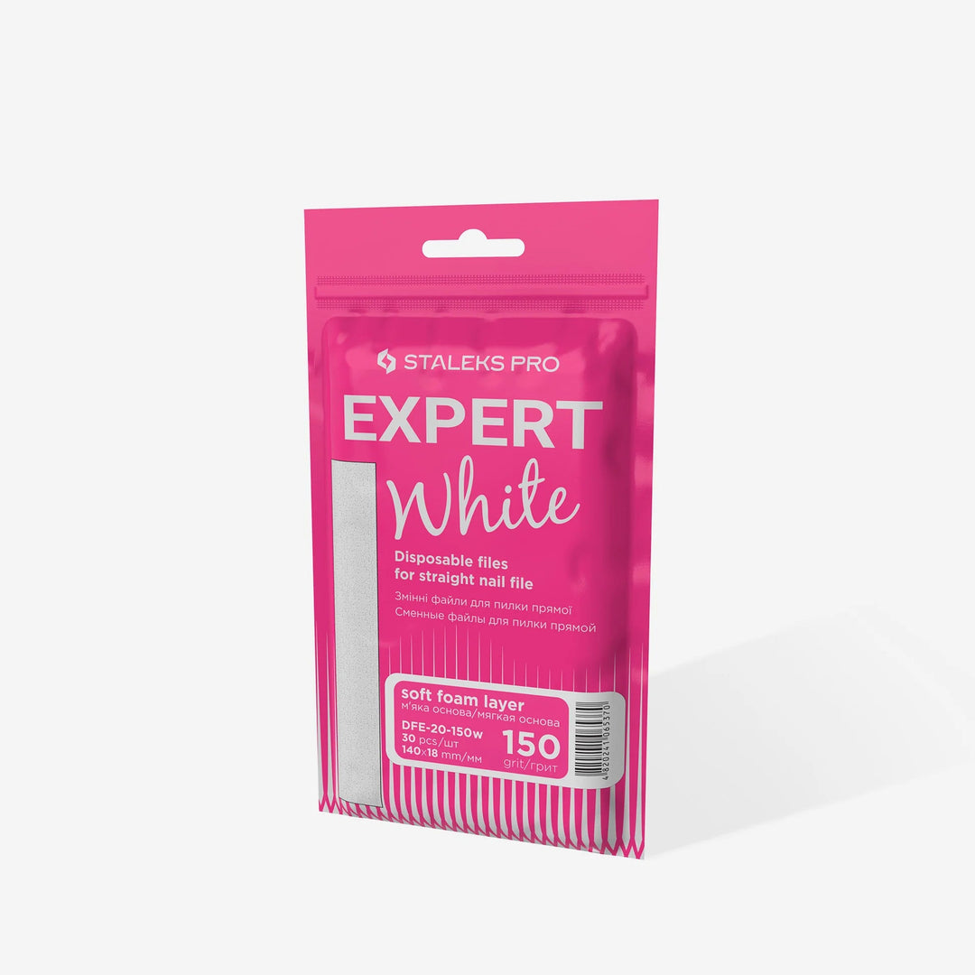 Staleks Embouts Interchangeables Lime Droite EXPERT 20 (30 pcs) - Elegance Beauty Suisse