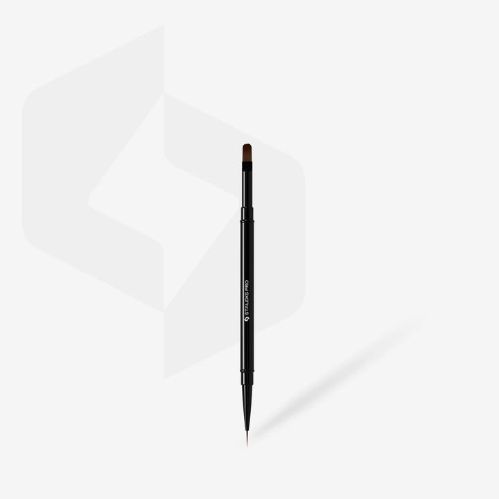 Staleks PRO Double-Ended Brush Expert 03/06 — Pinceau Double Embout Nail Art - Elegance Beauty Suisse