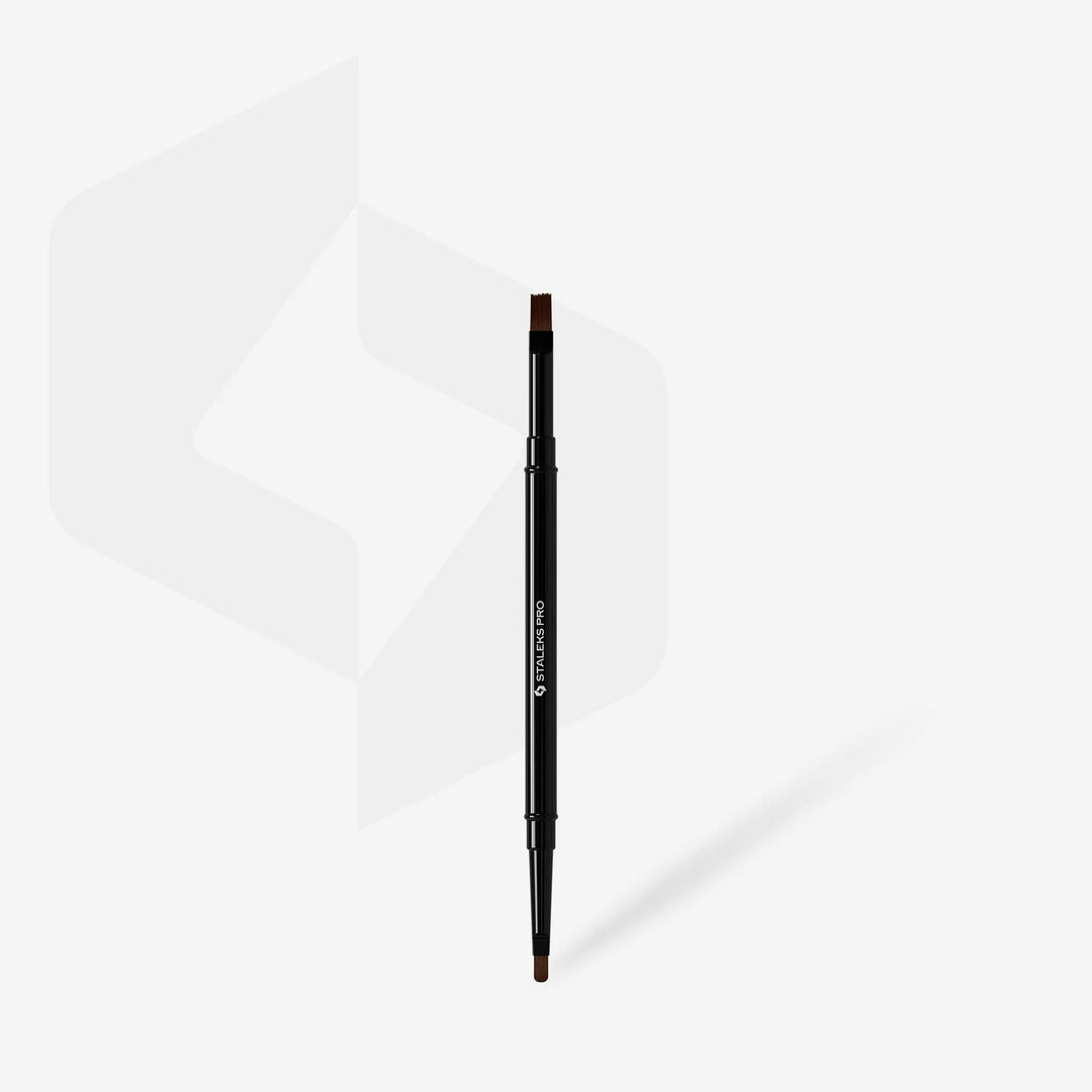 Staleks PRO Double-Ended Brush — Pinceau Double Embout Nail Art - Elegance Beauty Suisse
