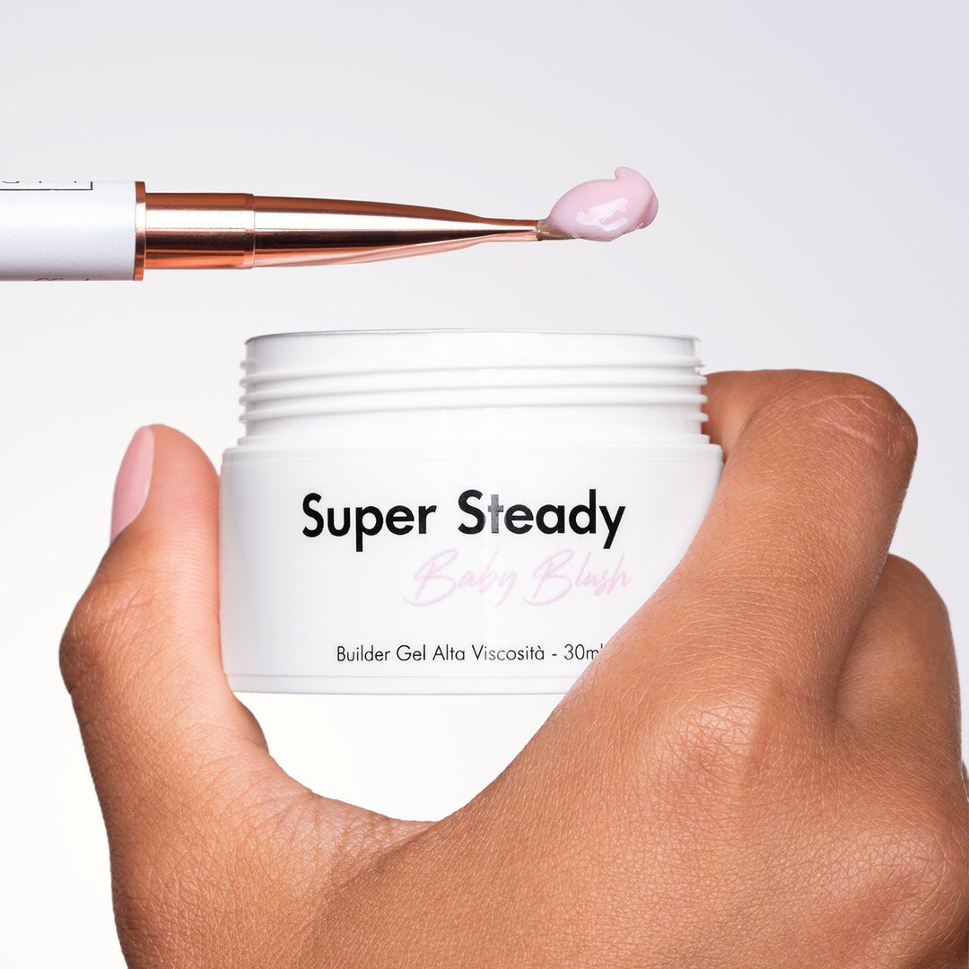 Super Steady - Baby Blush - High Viscosity Builder Gel - 30ml HEMA/TPO free - Elegance Beauty Suisse