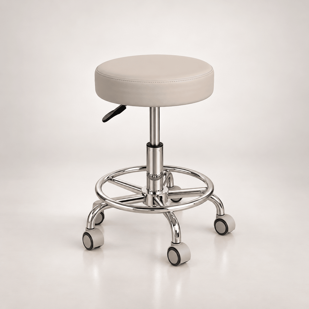 Tabouret sur Roulettes — Assise Droite - Elegance Beauty Suisse