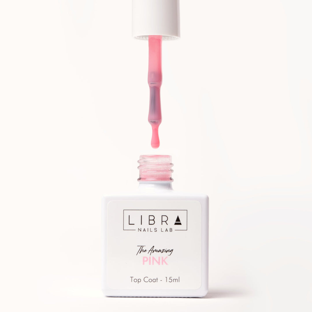 The Amazing Pink - HEMA/TPO free No Wipe Glossy Top Coat - Elegance Beauty Suisse