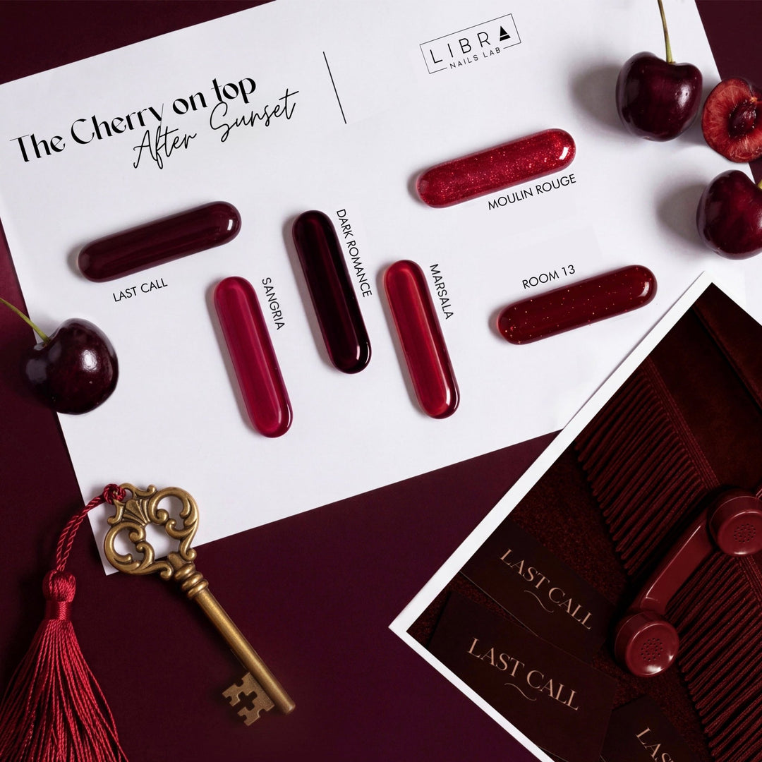 ''The Cherry On Top - After Sunset'' - Collection complète (6pcs) - Elegance Beauty Suisse