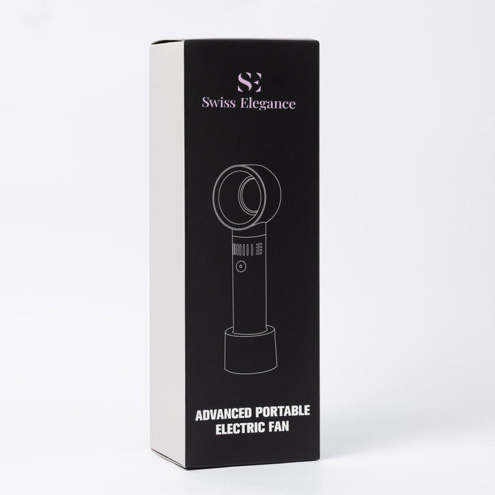Ventilateur portable rouge et blanc professionnel pour extensions de cils - Swiss Elegance - Elegance Beauty Suisse