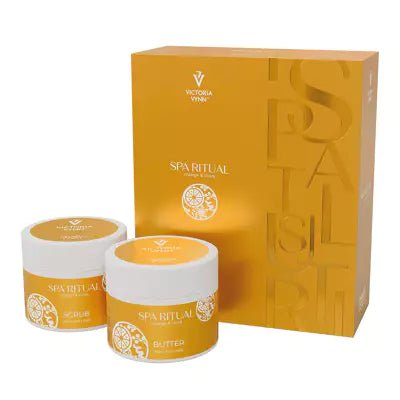 VICTORIA VYNN - COFFRET SPA RITUAL Orange - Gommage et beurre pour le corps - Elegance Beauty Suisse