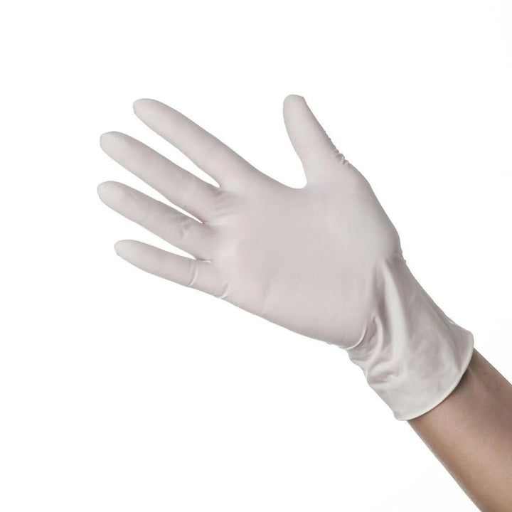 Xanitalia - Gants latex blancs - Taille M - Elegance Beauty Suisse