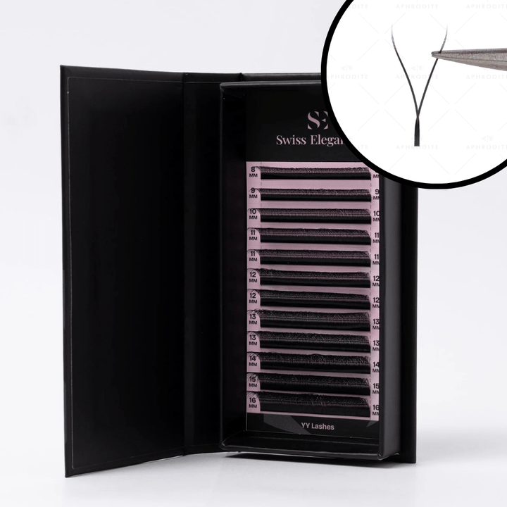 YY Lashes Extensions – Volume naturel facile à poser - Swiss Elegance - Elegance Beauty Suisse