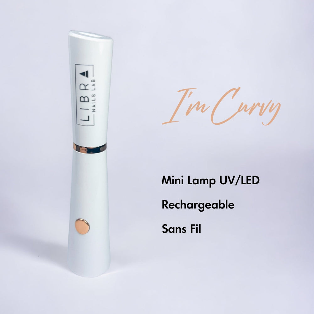 ''CURVY'' - Mini UV/LED Lamp + Lamp Stand - Elegance Beauty