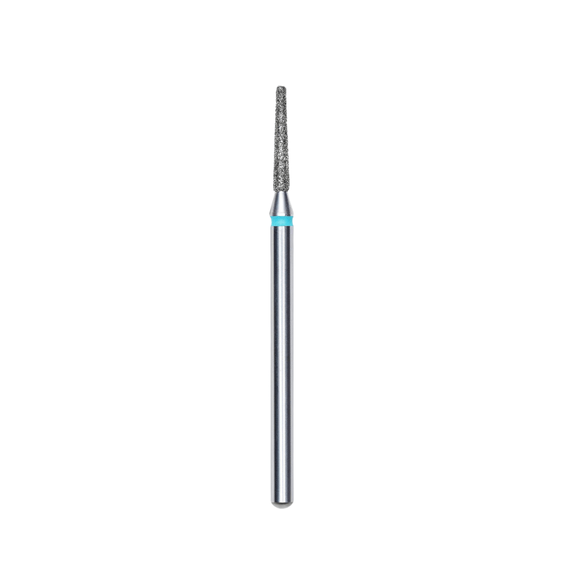 Diamond Nail Drill Bit, "Frustum", Blue, Head Diameter 1.6 Mm, Working Part 10 Mm - Elegance Beauty