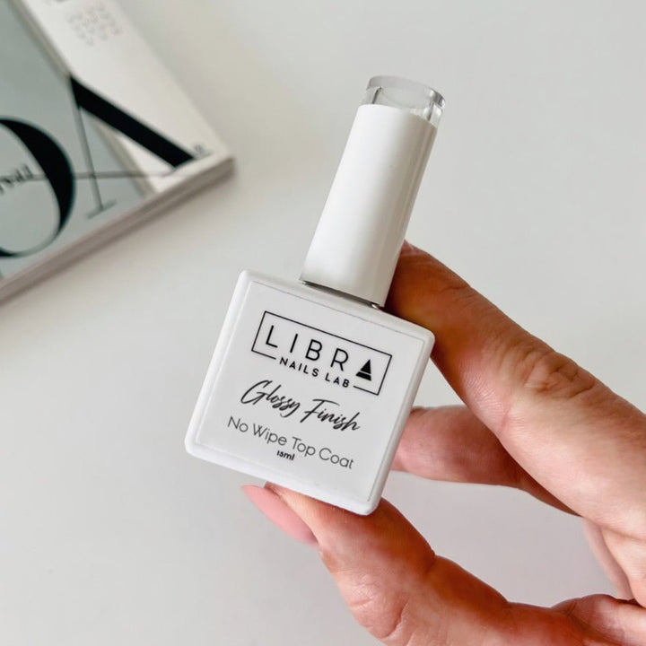 Glossy Finish - No Wipe Top Coat HEMA FREE - Elegance Beauty