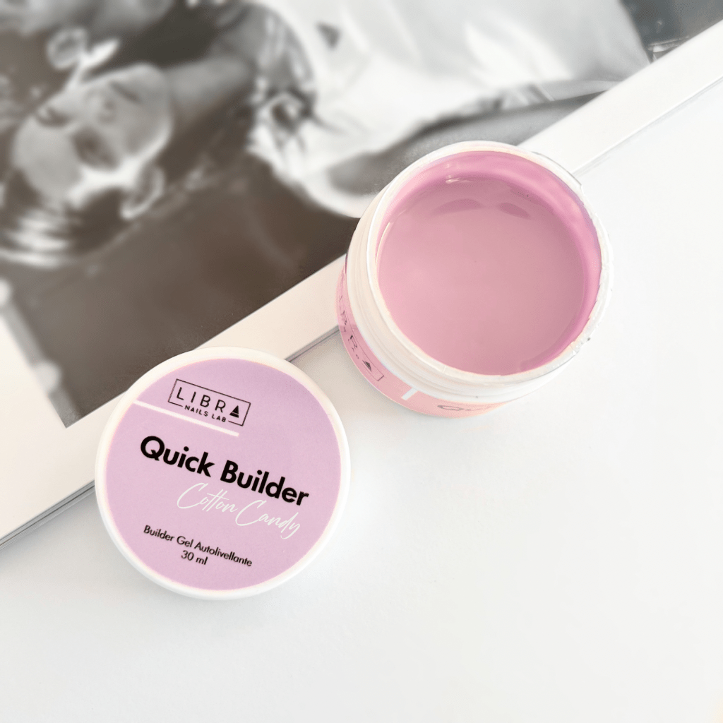Quick Builder - Cotton Candy - Self Levelling Builder Gel - 30ml - Elegance Beauty