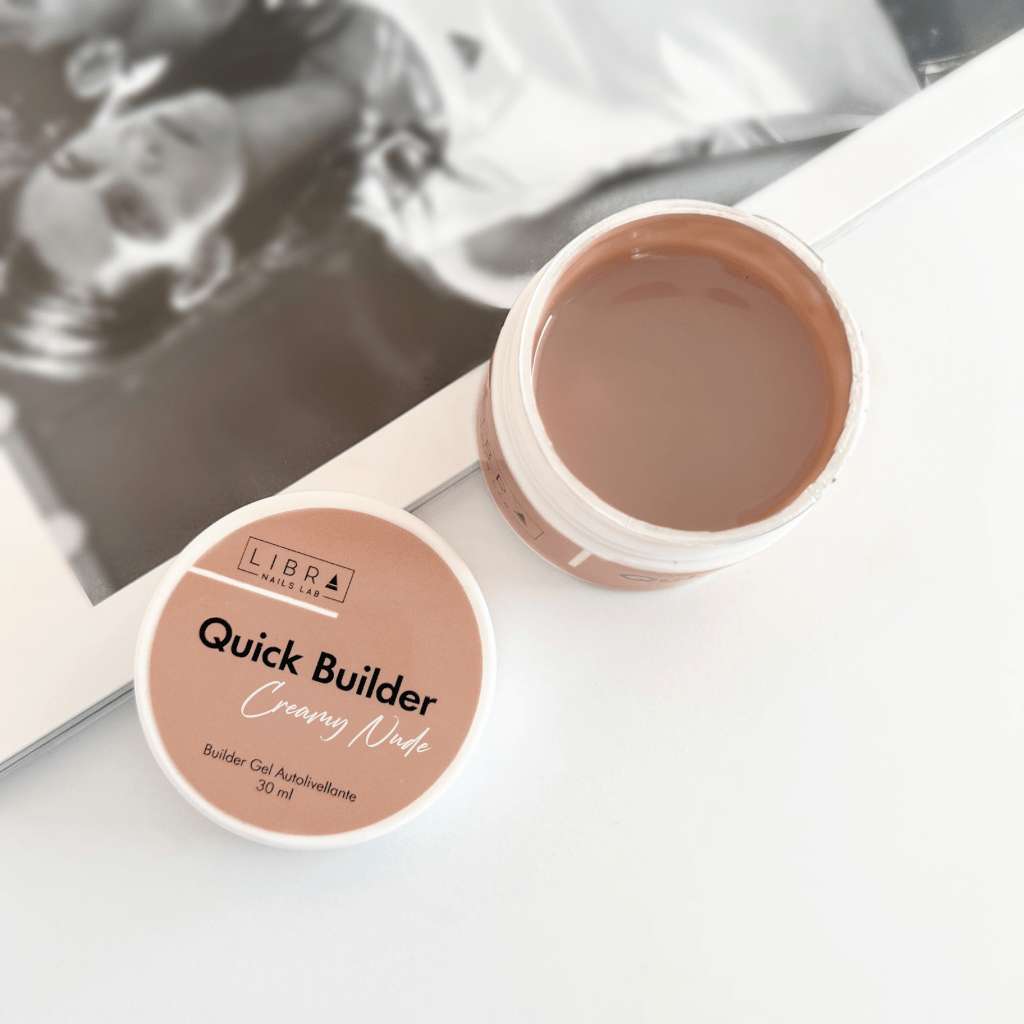 Quick Builder - Creamy Nude - Self Levelling Builder Gel - 30ml - Elegance Beauty