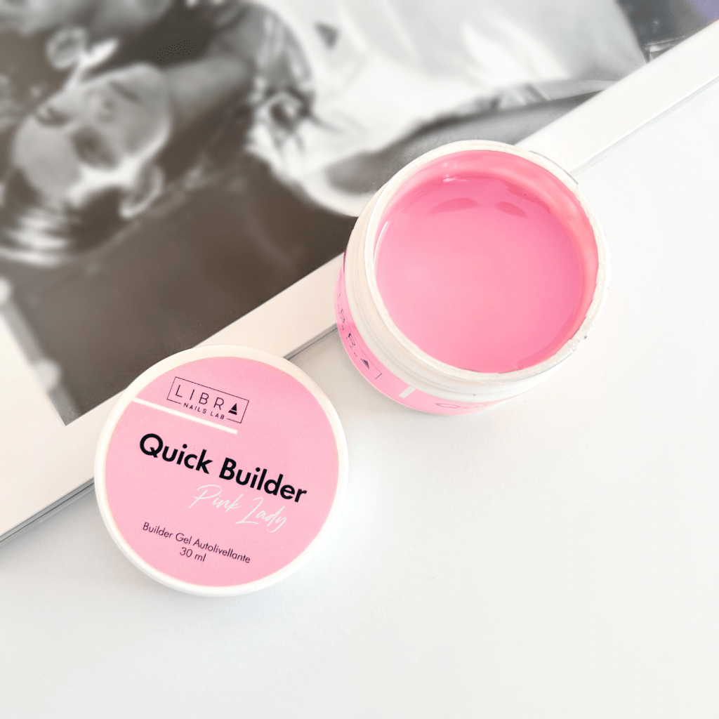 Quick Builder - Pink Lady - Self Levelling Builder Gel - 30ml - Elegance Beauty