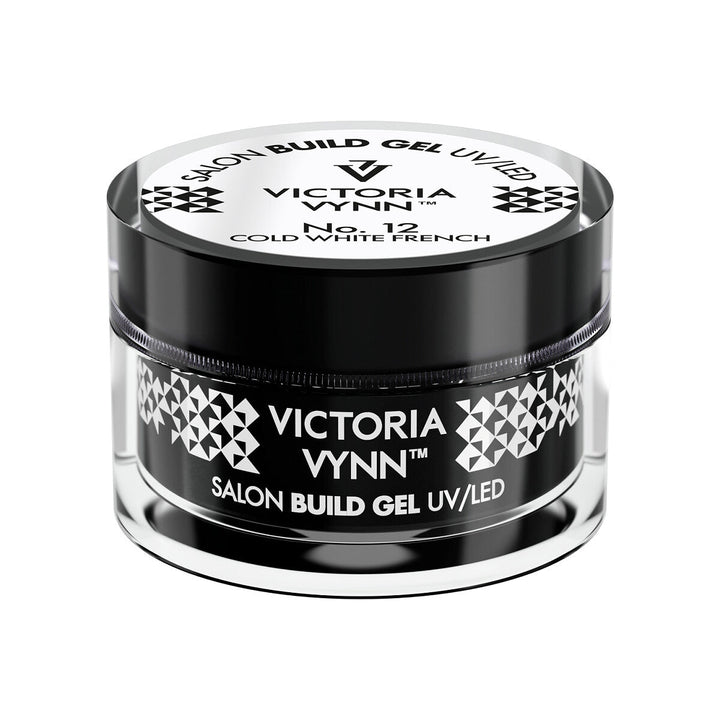 VICTORIA VYNN ™ Build Gel No.12 Cold White French 15ml - Elegance Beauty